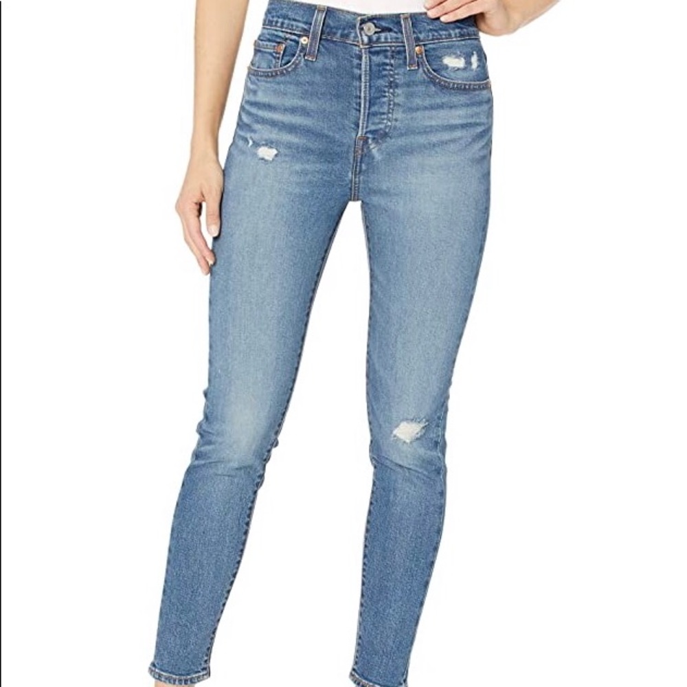 Levi’s Women’s Wedgie Skinny Jeans (Pacific Waves)